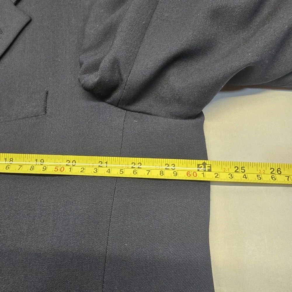 Burberrys Navy Blue Blazer Men‎ 48L Silver Buttons *read*